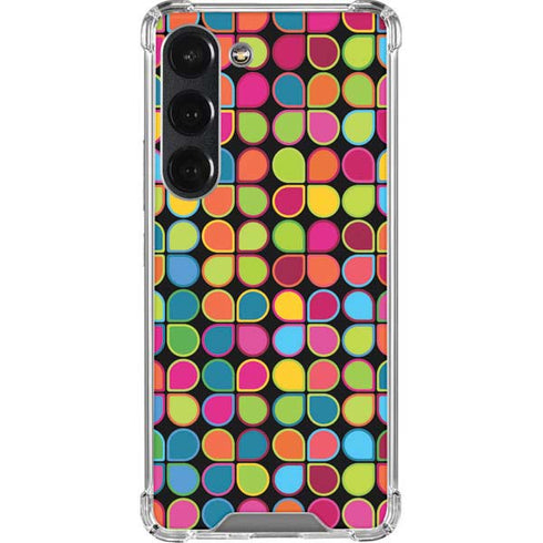 Mojito 04 70s Inspired Galaxy S23 Clear Case