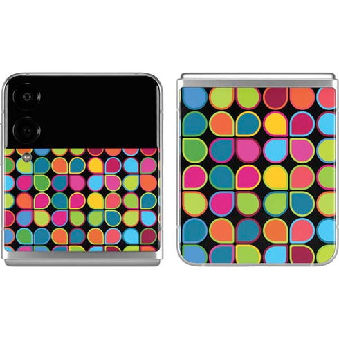 Mojito 04 70s Inspired Galaxy Z Flip4 5G Skin