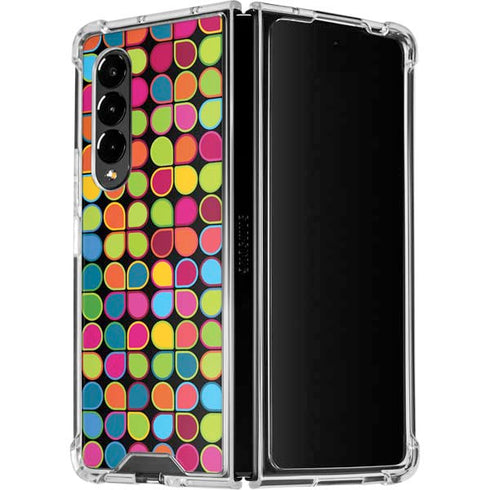 Mojito 04 70s Inspired Galaxy Z Fold4 5G Clear Case