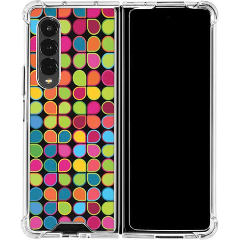 Mojito 04 70s Inspired Galaxy Z Fold4 5G Clear Case