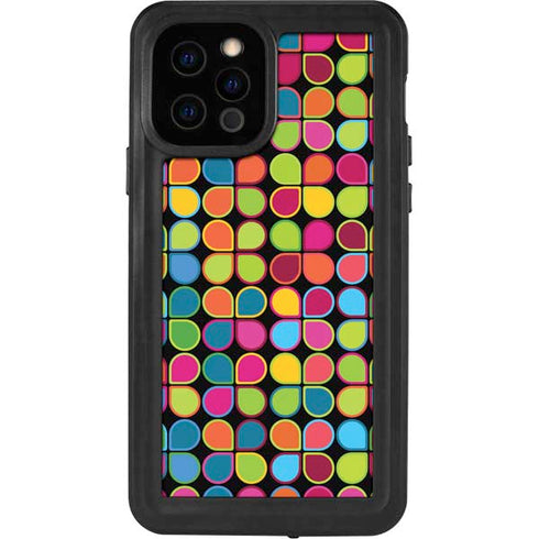 Mojito 04 70s Inspired iPhone 12 Pro Waterproof Case