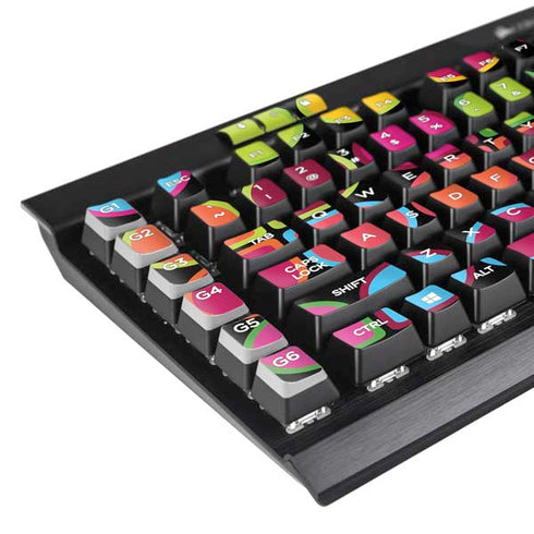 Mojito 04 70s Inspired K95 RGB PLATINUM Mechanical Gaming Keyboard Skin