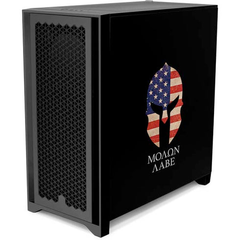 Molon Labe Corsair 4000D Tempered Glass Mid-Tower ATX Case Skin