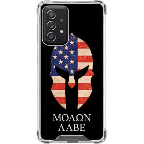 Molon Labe Galaxy A52 5G Clear Case