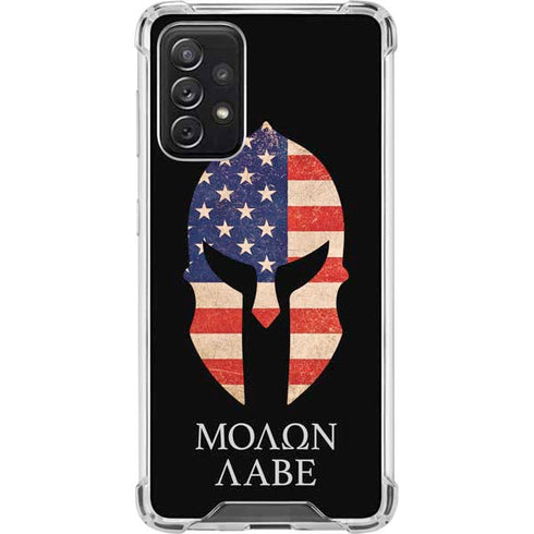 Molon Labe Galaxy A72 5G Clear Case