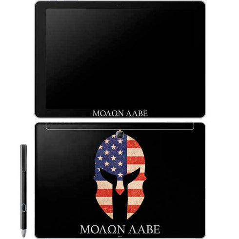 Molon Labe Galaxy Book 12in Skin