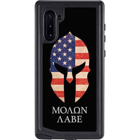 Molon Labe Galaxy Note 10 Waterproof Case