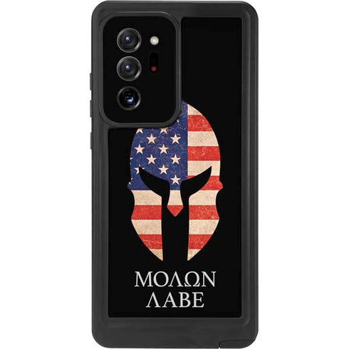 Molon Labe Galaxy Note20 Ultra 5G Waterproof Case