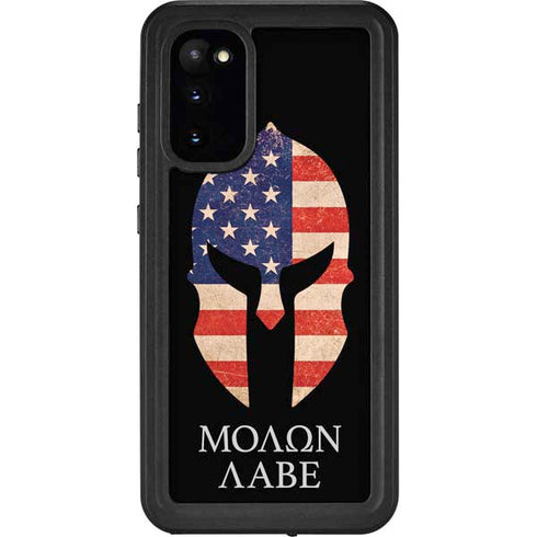 Molon Labe Galaxy S20 Waterproof Case
