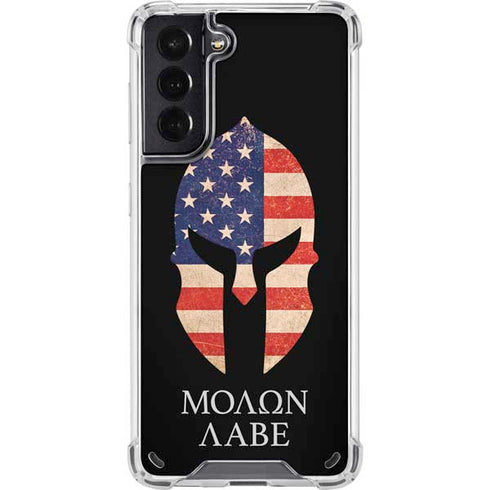 Molon Labe Galaxy S21 5G Clear Case
