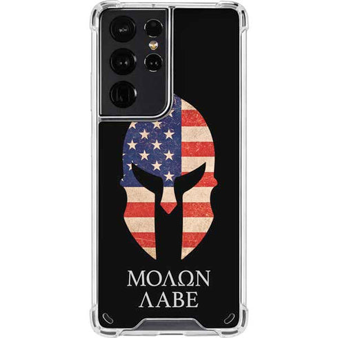 Molon Labe Galaxy S21 Ultra 5G Clear Case