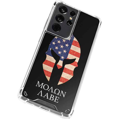 Molon Labe Galaxy S21 Ultra 5G Clear Case