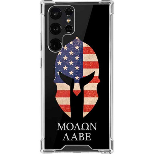 Molon Labe Galaxy S22 Ultra Clear Case