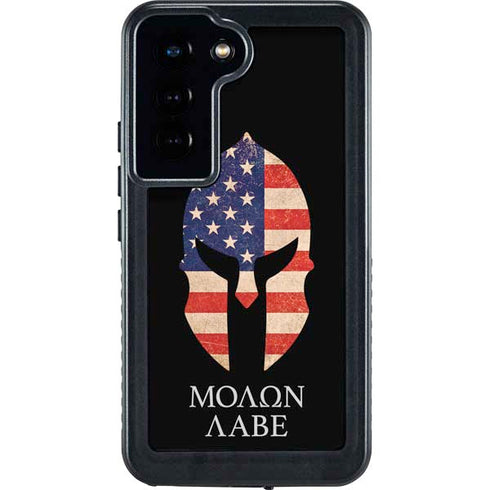 Molon Labe Galaxy S23 Waterproof Case