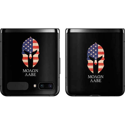 Molon Labe Galaxy Z Flip Skin