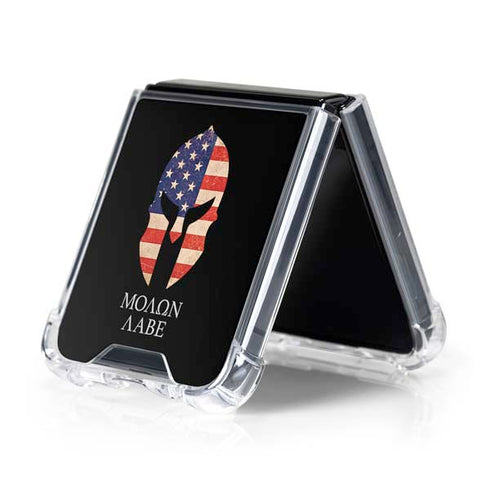 Molon Labe Galaxy Z Flip5 5G Clear Case