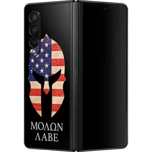 Molon Labe Galaxy Z Fold3 5G Skin
