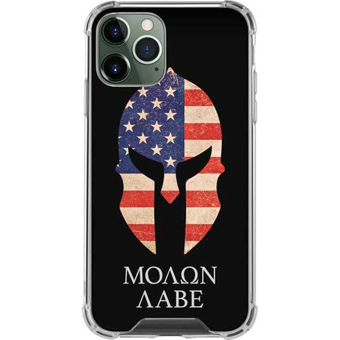 Molon Labe iPhone 11 Pro Max Clear Case