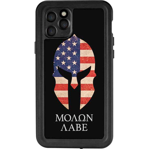 Molon Labe iPhone 11 Pro Waterproof Case