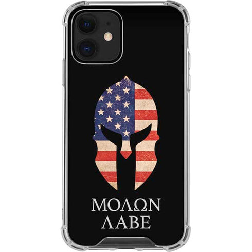 Molon Labe iPhone 12 Mini Clear Case