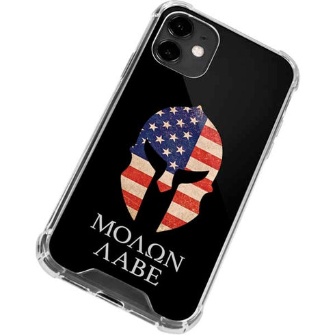 Molon Labe iPhone 12 Mini Clear Case