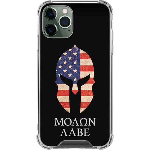Molon Labe iPhone 12 Pro Clear Case