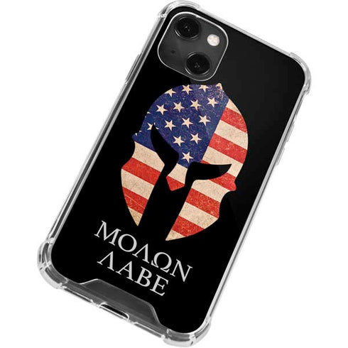Molon Labe iPhone 14 Plus Clear Case
