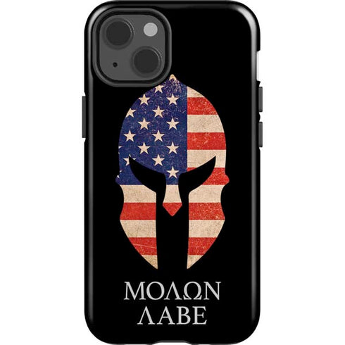 Molon Labe iPhone 15 Impact Case
