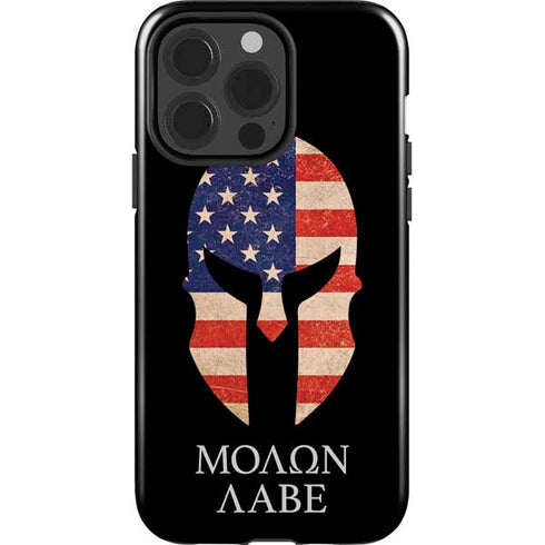 Molon Labe iPhone 14 Pro Impact Case