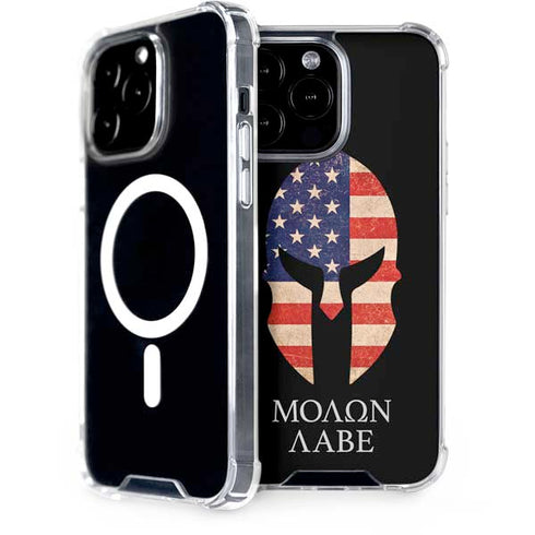 Molon Labe iPhone 15 Pro Max MagSafe Case