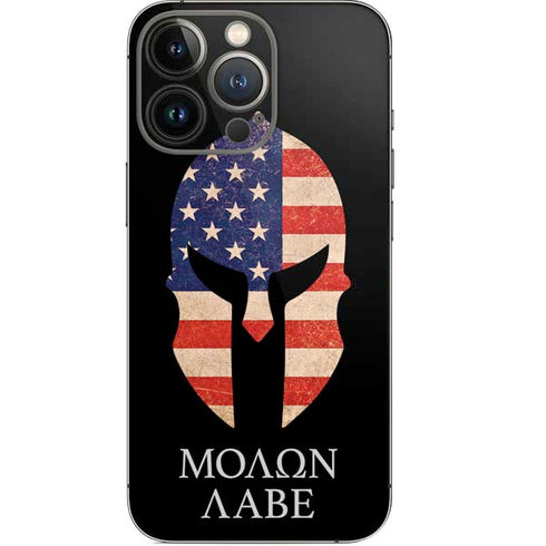 Molon Labe iPhone 15 Pro Skin