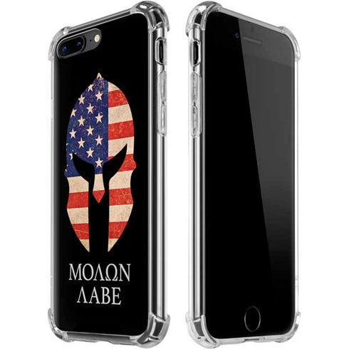 Molon Labe iPhone 7/8 Plus Clear Case