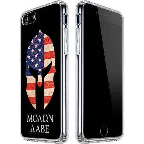 Molon Labe iPhone SE (2nd & 3rd Gen) Clear Case