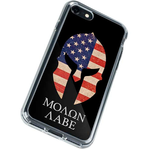 Molon Labe iPhone SE (2nd & 3rd Gen) Clear Case