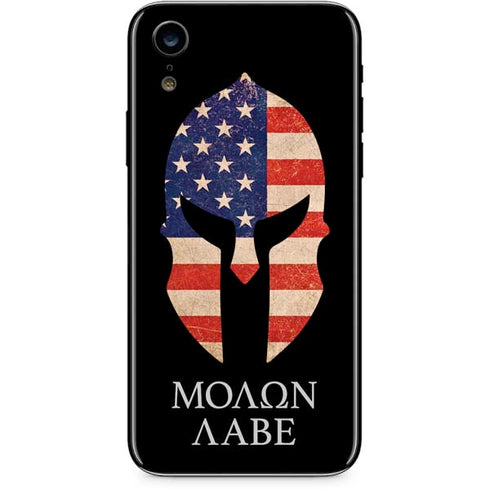 Molon Labe iPhone XR Skin