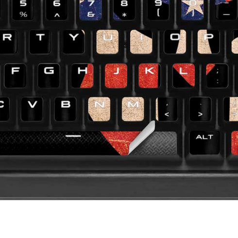 Molon Labe K95 RGB PLATINUM Mechanical Gaming Keyboard Skin