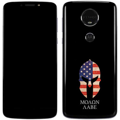 Molon Labe Moto E5 Plus Skin