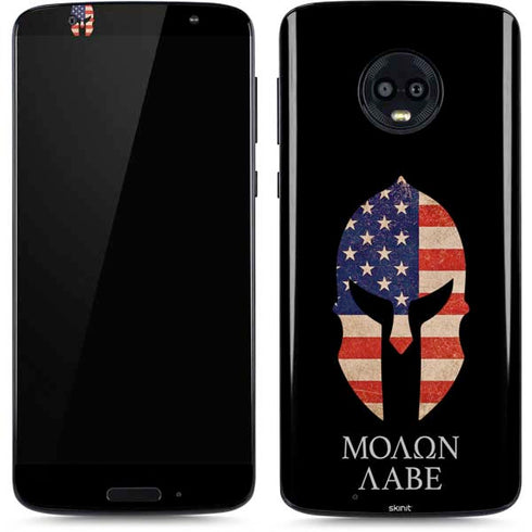 Molon Labe Moto G6 Skin