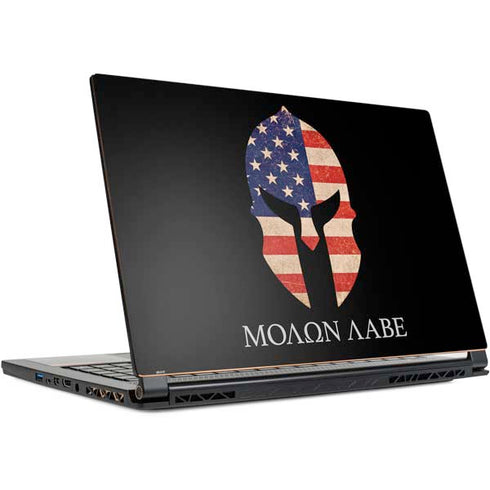 Molon Labe MSI GS65 Stealth Laptop Skin