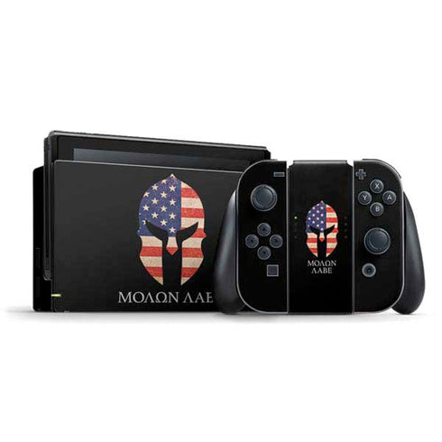 Molon Labe Nintendo Switch Bundle Skin