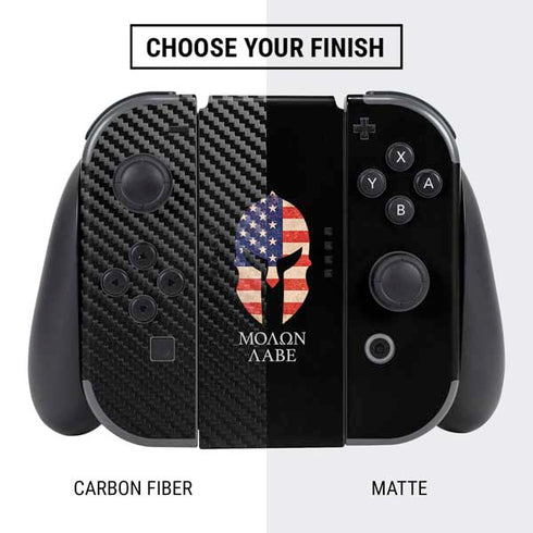Molon Labe Nintendo Switch Bundle Skin
