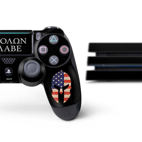 Molon Labe PS4 Pro Bundle Skin