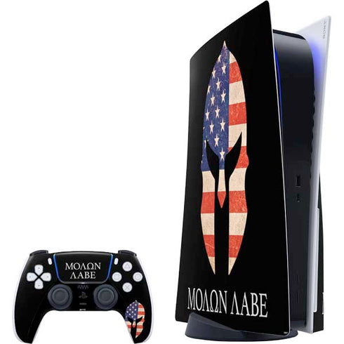Molon Labe PS5 Bundle Skin