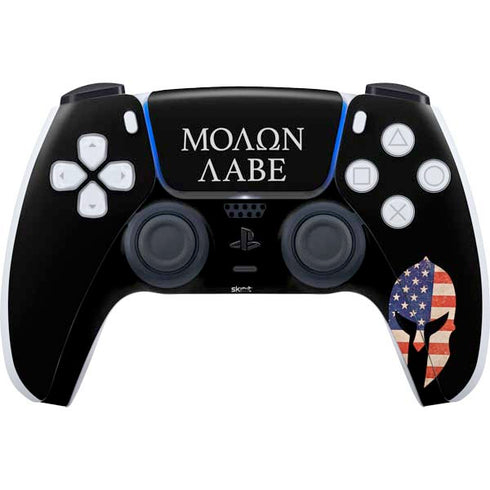 Molon Labe PS5 Controller Skin