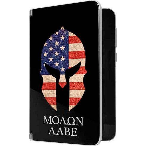 Molon Labe Surface Duo Skin