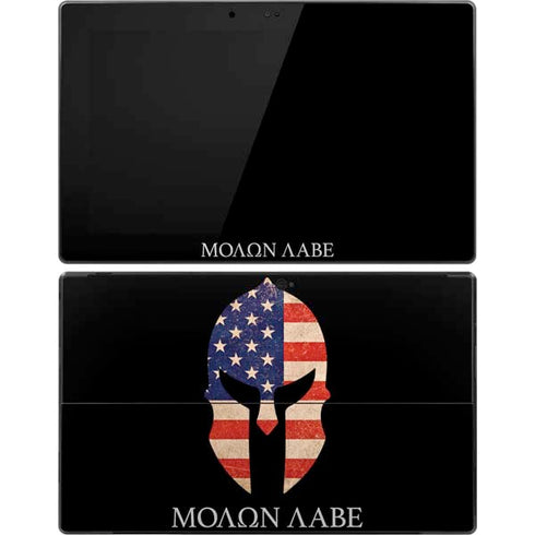 Molon Labe Surface Pro Tablet Skin