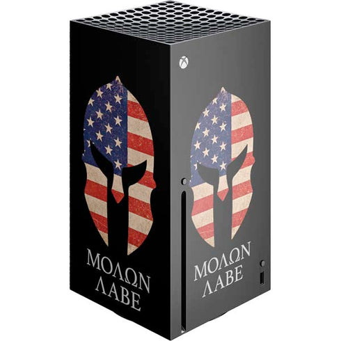 Molon Labe Xbox Series X Console Skin