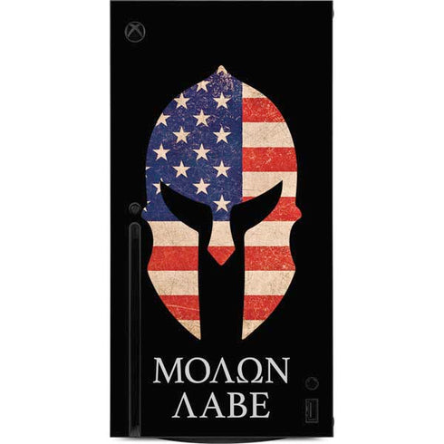 Molon Labe Xbox Series X Console Skin