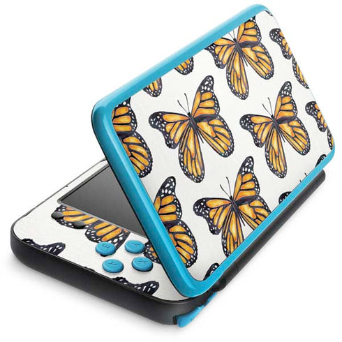 Cat Coq Monarch Butterflies Nintendo 2DS XL (2017) Skin