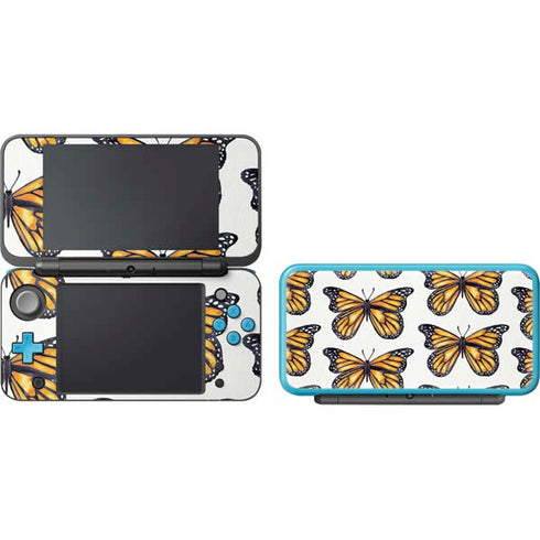 Cat Coq Monarch Butterflies Nintendo 2DS XL (2017) Skin